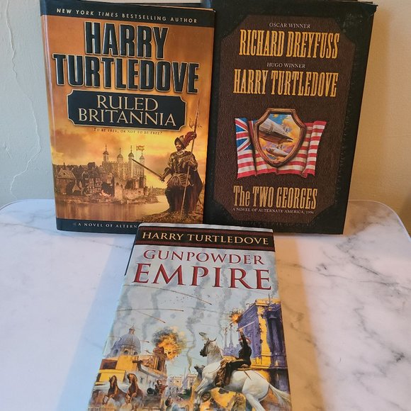 Three Harry Turtledove Alternate History Books - Picture 1 of 5